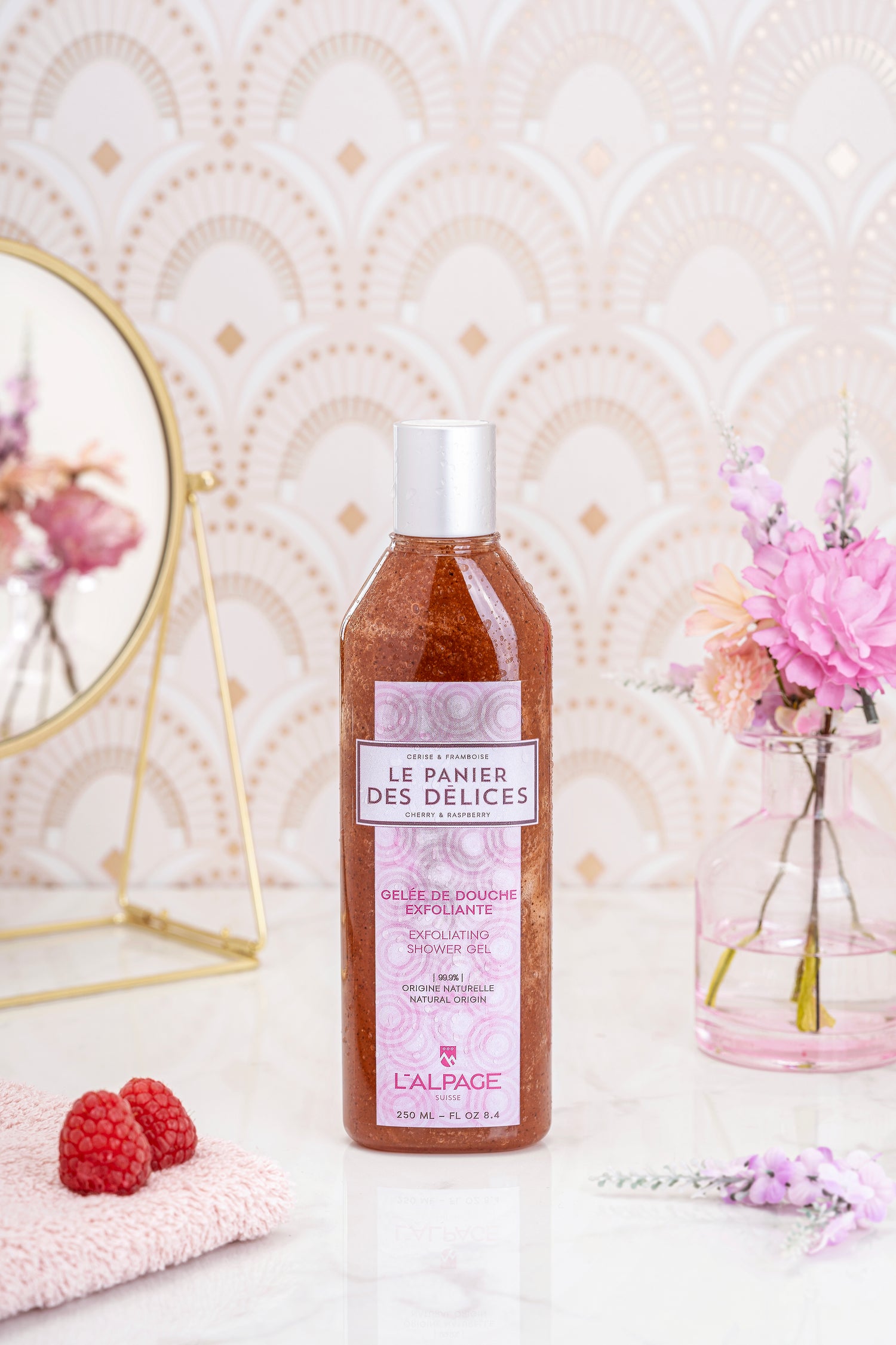 Exfoliating Shower Gel 250ml Le Panier des Délices