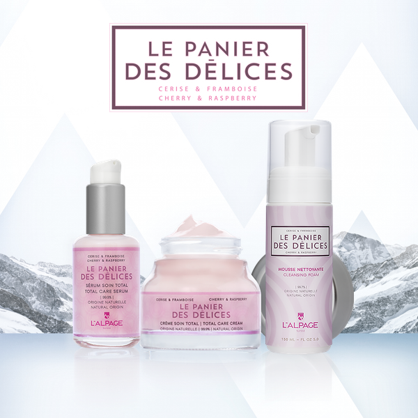 Coffret Cadeau Crème Soin Total + Sérum Soin Total + Mousse Nettoyante LE PANIER DES Délices