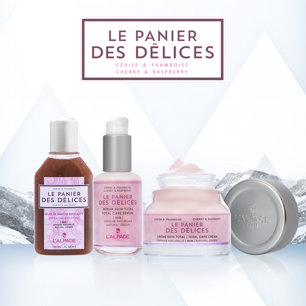 Coffret Cadeau Crème Soin Total + Sérum Soin Total + Gelée de Douche Exfoliante 125ml LE PANIER DES Délices